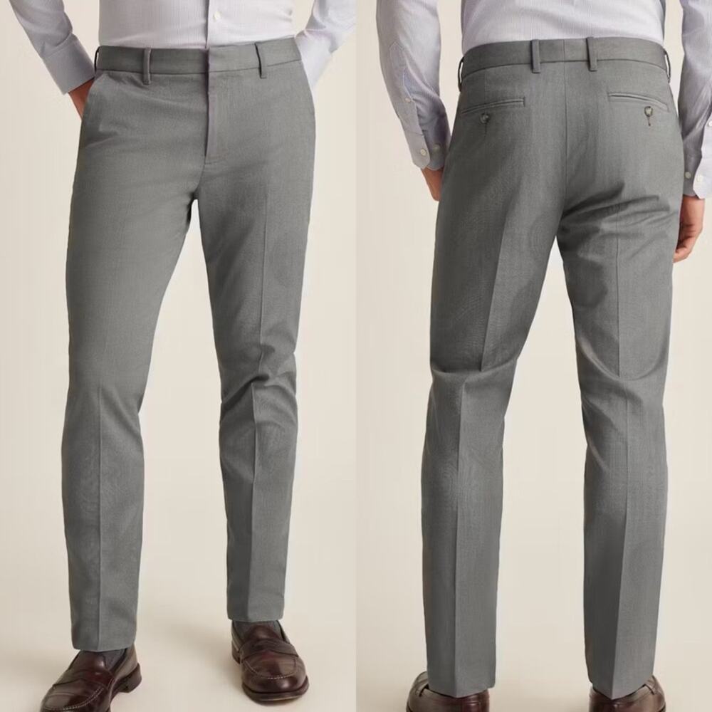 Bonobos Weekday Warrior Dress Pants in Friday Grey Yarn Dye